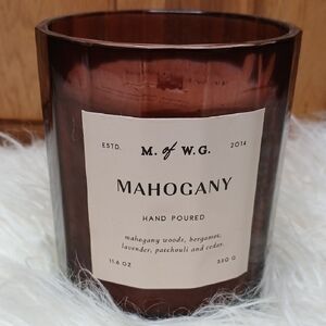 M. of W.G. Mahogany Hand Poured Candle